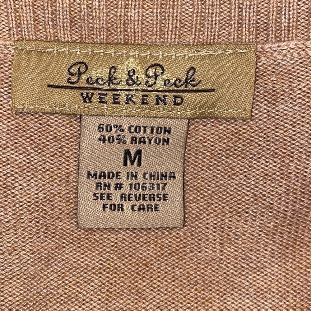 PECK & PECK WEEKEND Lightweight Knit Sweater - Picture 5 of 7